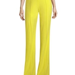 Alice + Olivia Sunny Yellow Trousers